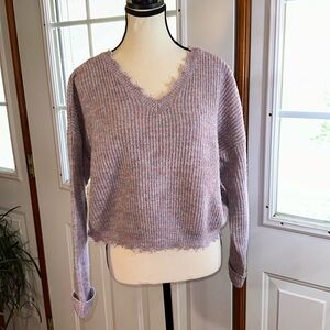 Moon & Madison V Neck MultiColoured Sweater